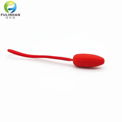 Injection Plastic Bullet Shape Zip Pulls