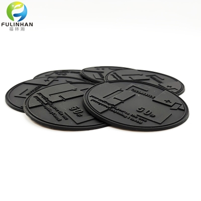 Wholesale Custom Black PVC Rubber Patch