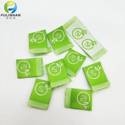 Wholesale Customized Recycled Sustainable Woven Labels