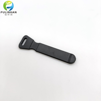 Universal Black Rubber Zip Pullers