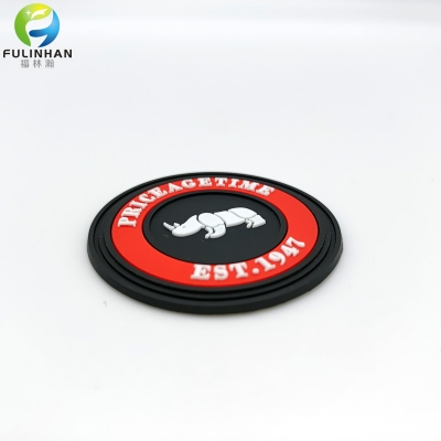 Wholesale Custom Rhinoceros Sewed Rubber Patches
