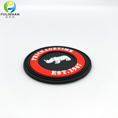 Wholesale Custom Rhinoceros Sewed Rubber Patches
