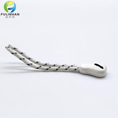 Custom Shaped Rubber Logo Zip Puller Cord