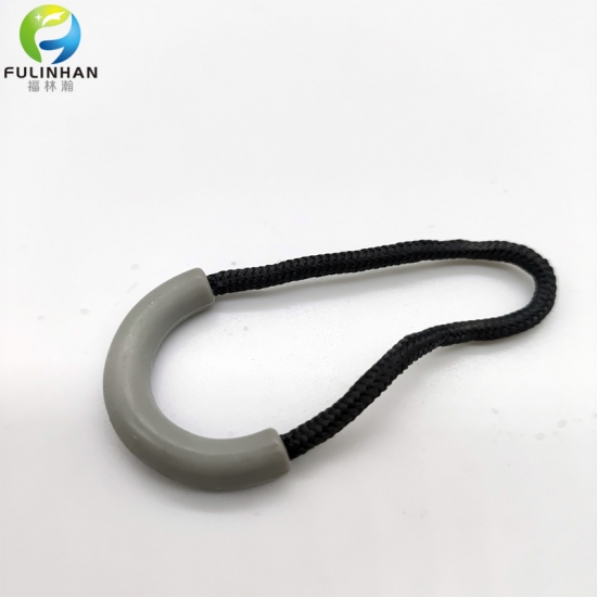plastic zipper puller