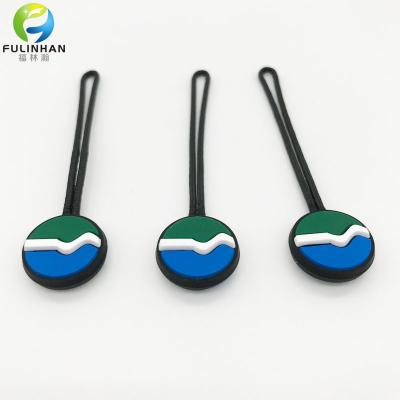 Custom good  silicone zipper pull tabs