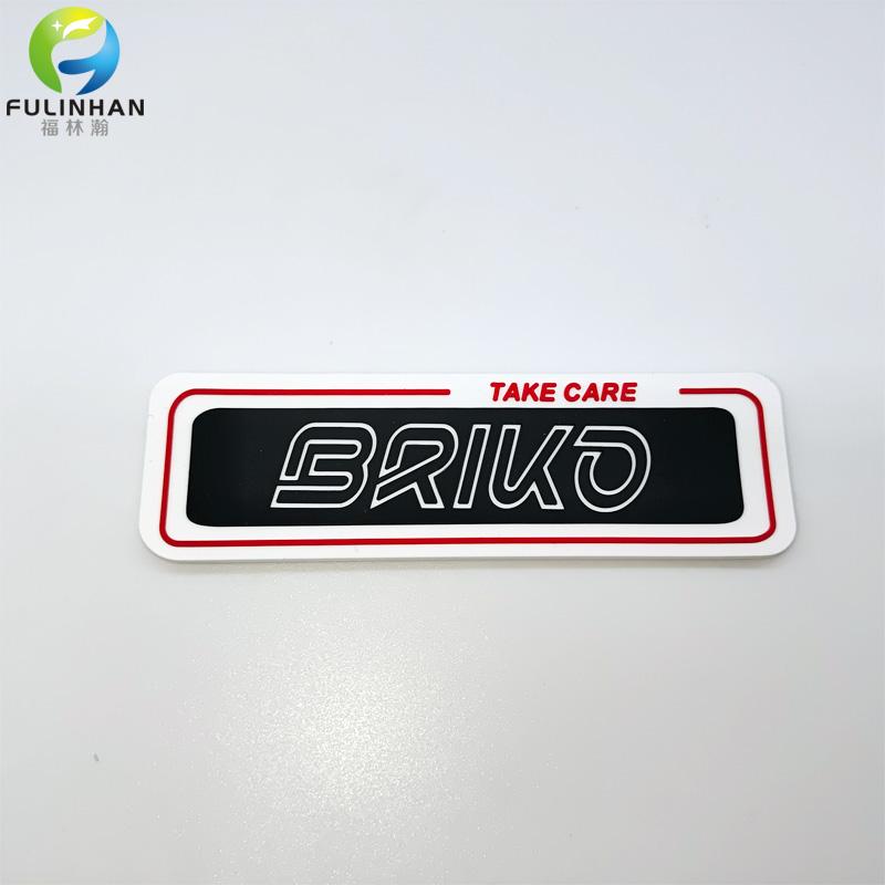 Rubber badges backing Velcro