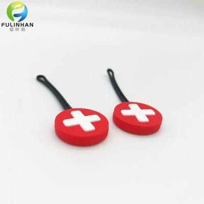 Customized 3D logo Rubber Pullers