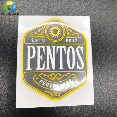 Custom Embossed TPU Transfer Badges