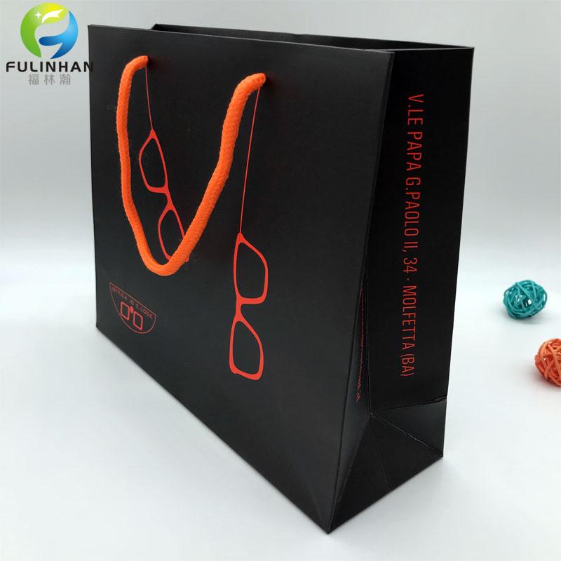 Printed Eyeglasses Packaging  Paper Bags