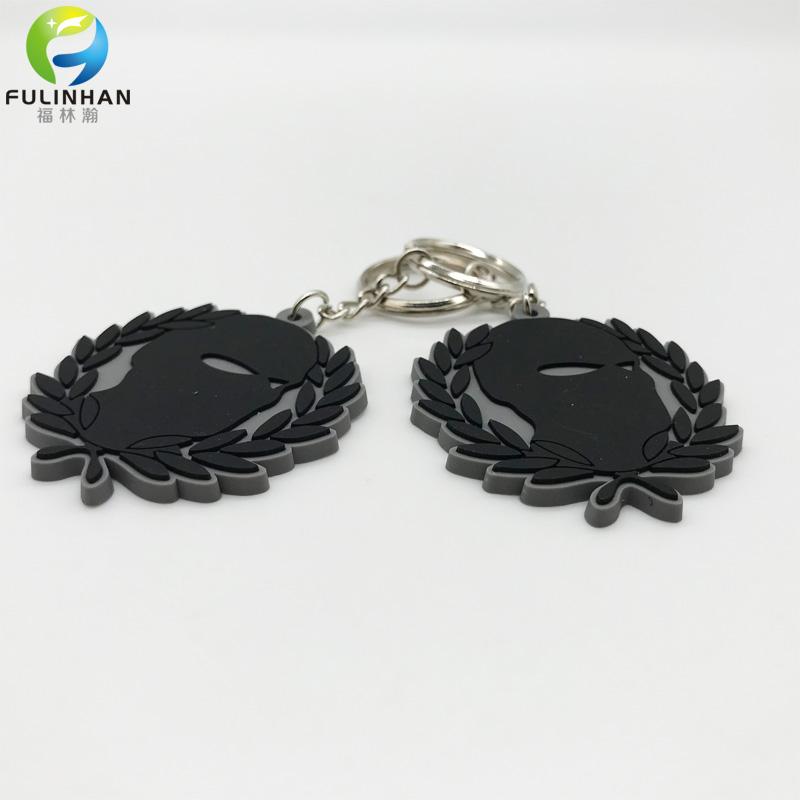 Soft Plastic eco-friendly PVC KeyChains