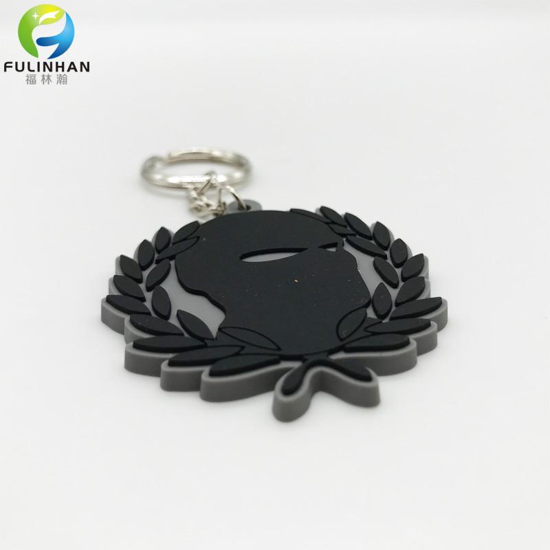 Soft Plastic eco-friendly PVC KeyChains