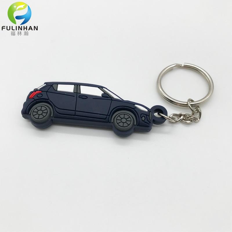 polyvinyl chloride (PVC) keychains