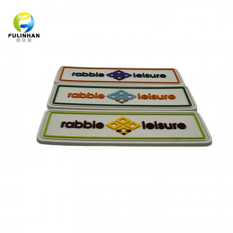 High Quality Custom 3D Round Leather Patch Design