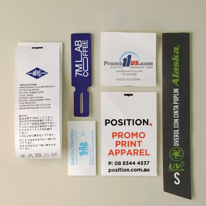Custom Woven Wash Labels | Woven Care Labels for Clothing